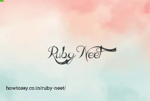 Ruby Neet