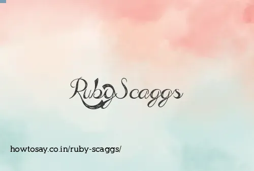 Ruby Scaggs
