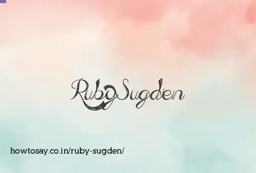 Ruby Sugden