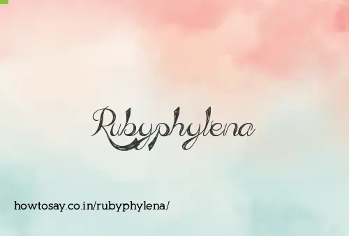Rubyphylena