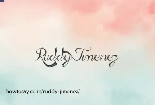 Ruddy Jimenez