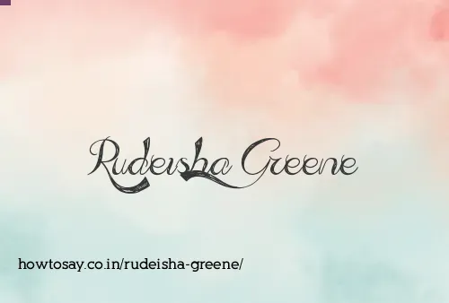 Rudeisha Greene