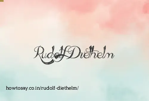 Rudolf Diethelm