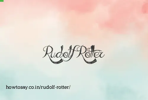 Rudolf Rotter