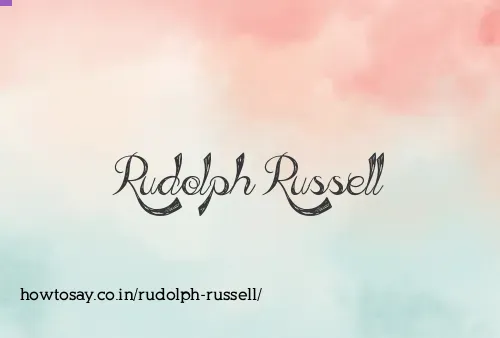Rudolph Russell