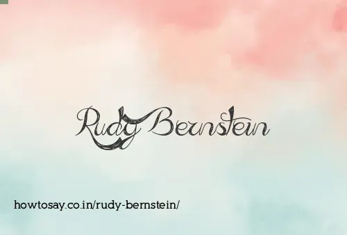 Rudy Bernstein