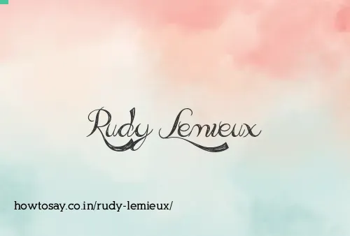 Rudy Lemieux