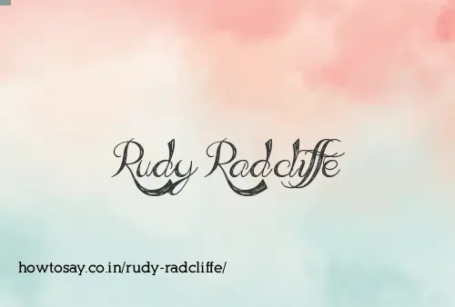 Rudy Radcliffe
