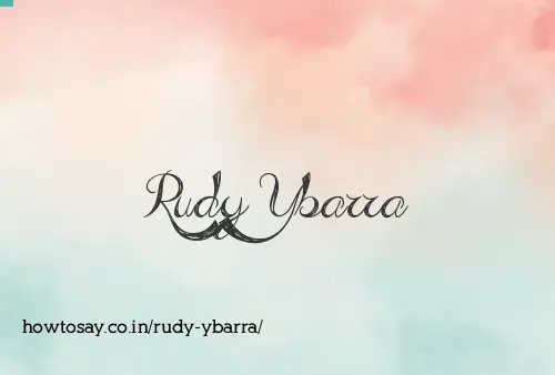 Rudy Ybarra