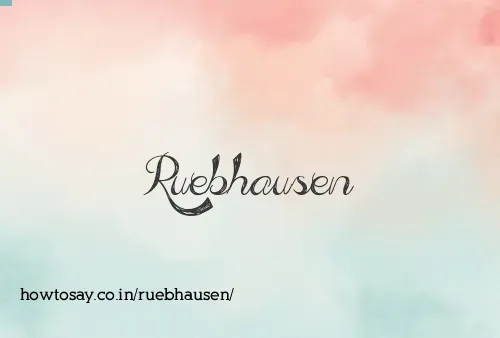 Ruebhausen
