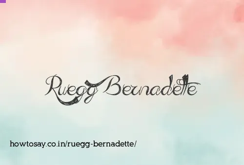 Ruegg Bernadette