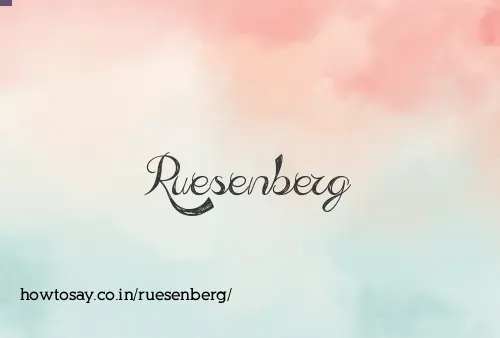 Ruesenberg