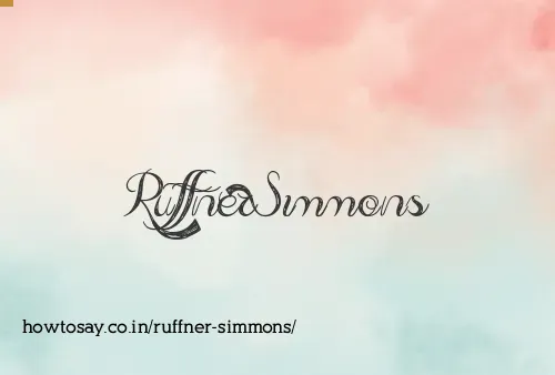 Ruffner Simmons