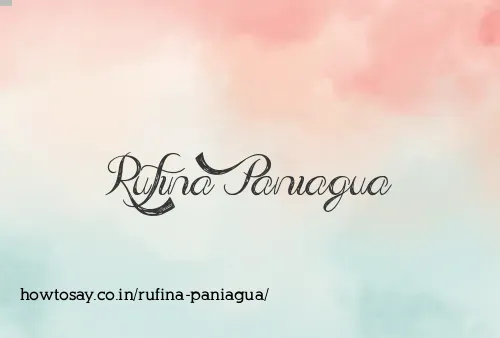 Rufina Paniagua