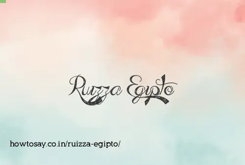 Ruizza Egipto