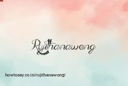 Rujithanawong