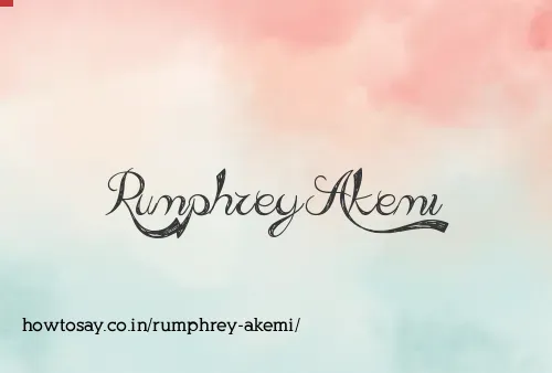 Rumphrey Akemi