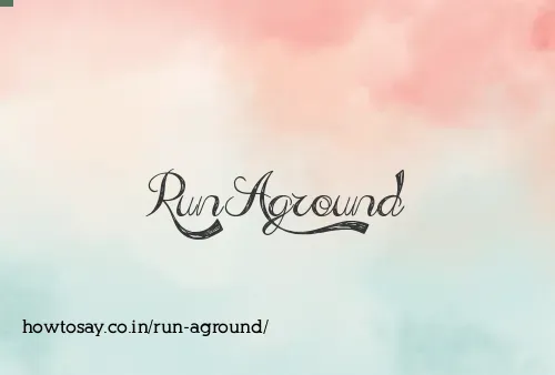 Run Aground