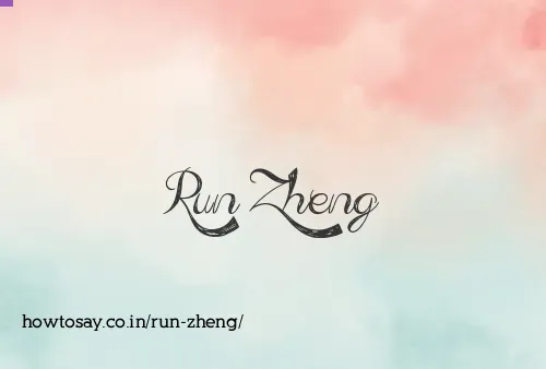 Run Zheng