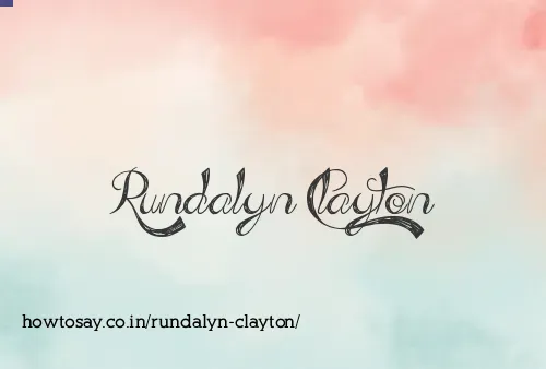 Rundalyn Clayton