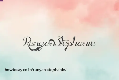 Runyan Stephanie