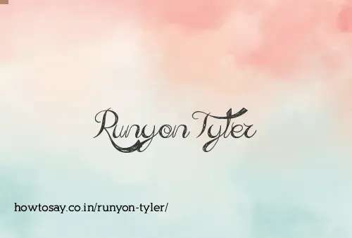 Runyon Tyler