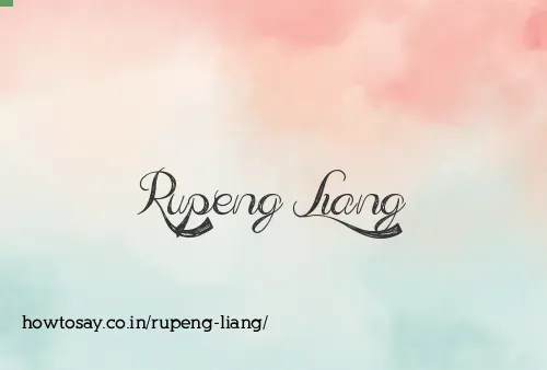 Rupeng Liang