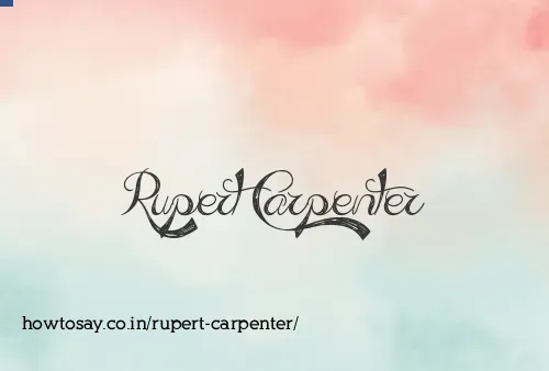 Rupert Carpenter