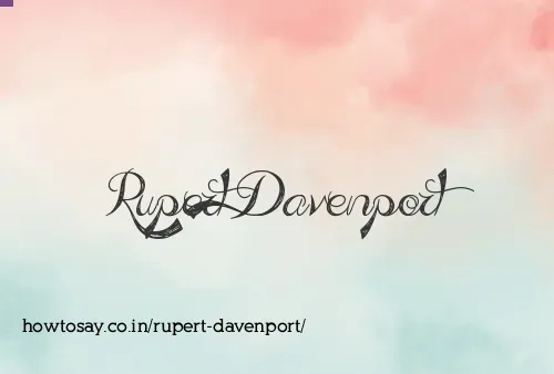 Rupert Davenport