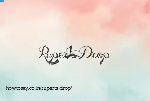 Ruperts Drop