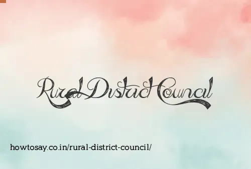 Rural District Council