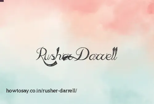 Rusher Darrell