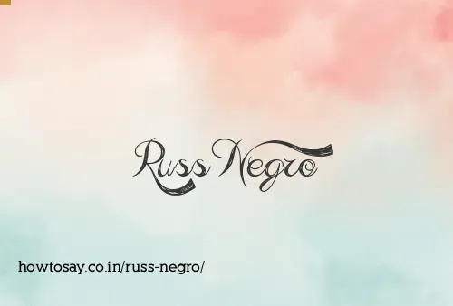 Russ Negro