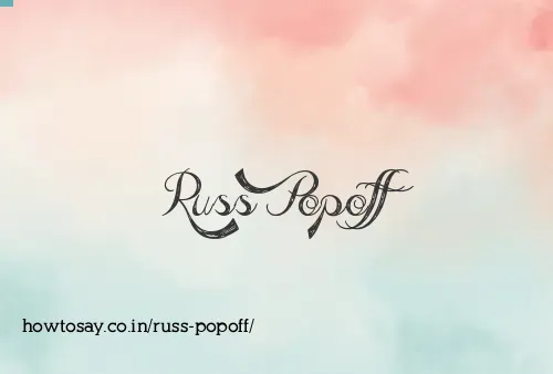Russ Popoff