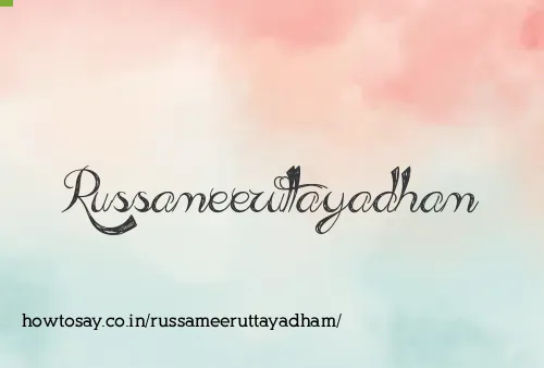 Russameeruttayadham