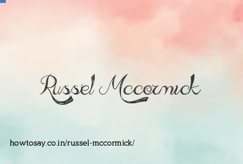 Russel Mccormick