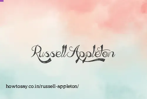 Russell Appleton