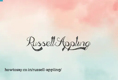 Russell Appling