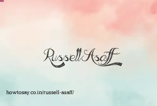 Russell Asaff
