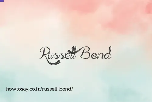 Russell Bond