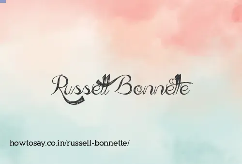 Russell Bonnette