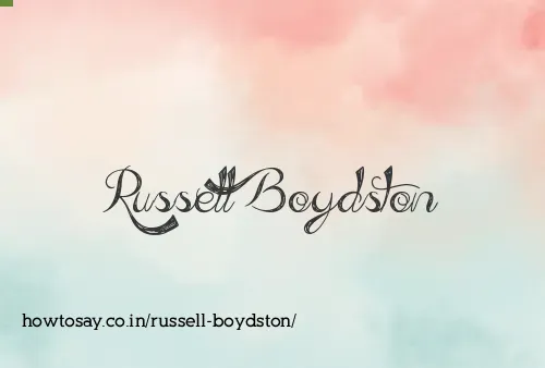 Russell Boydston