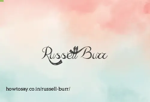 Russell Burr