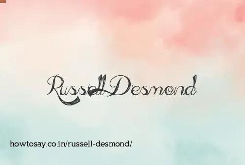 Russell Desmond