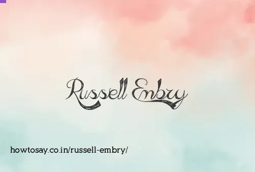 Russell Embry