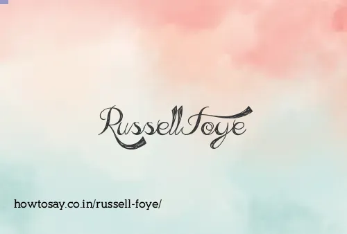 Russell Foye