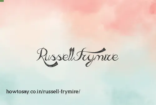 Russell Frymire