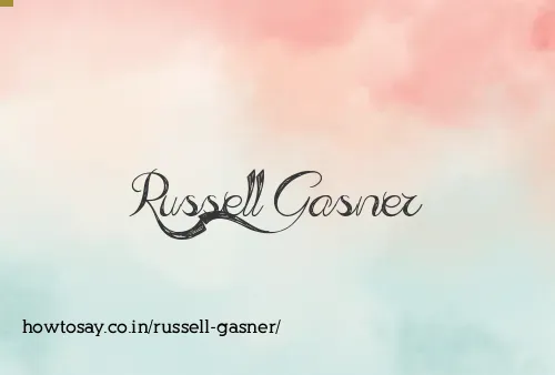 Russell Gasner