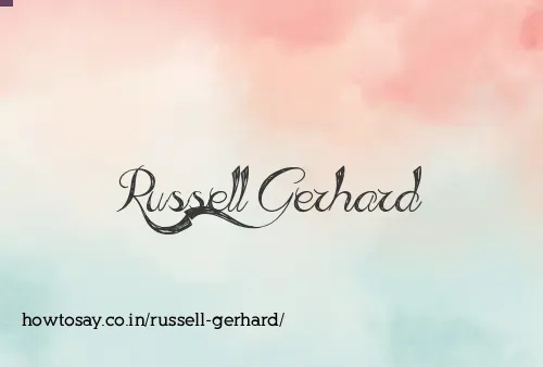 Russell Gerhard