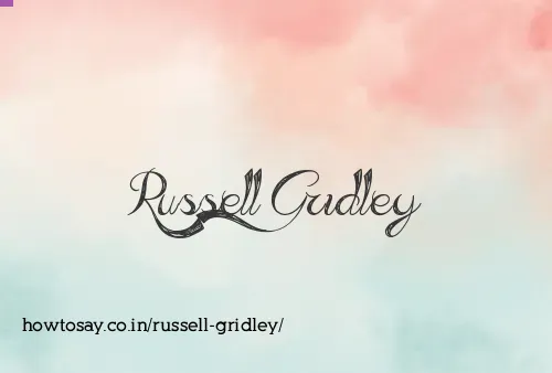 Russell Gridley